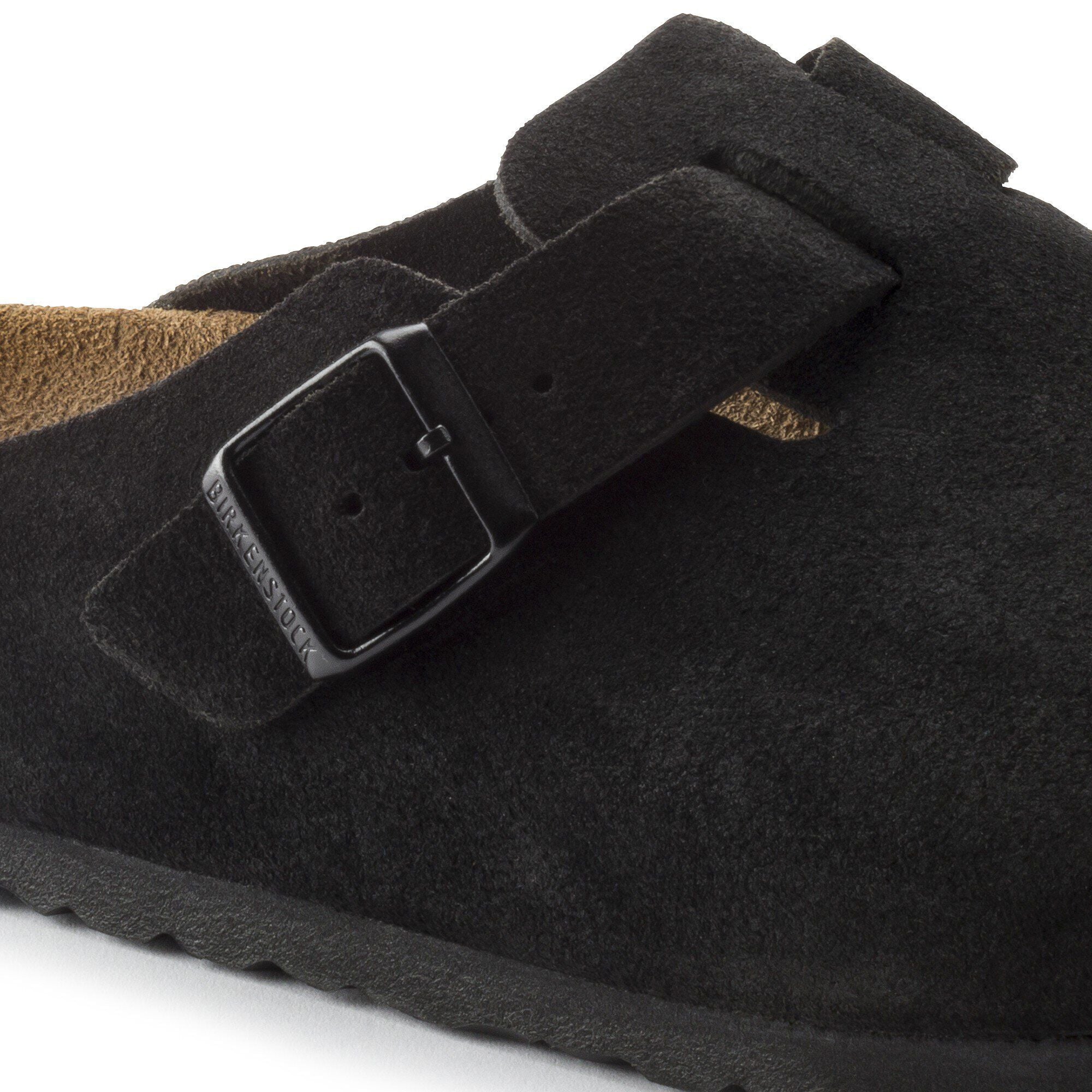 Birkenstock Boston Soft Footbed Mens Clog Black 10