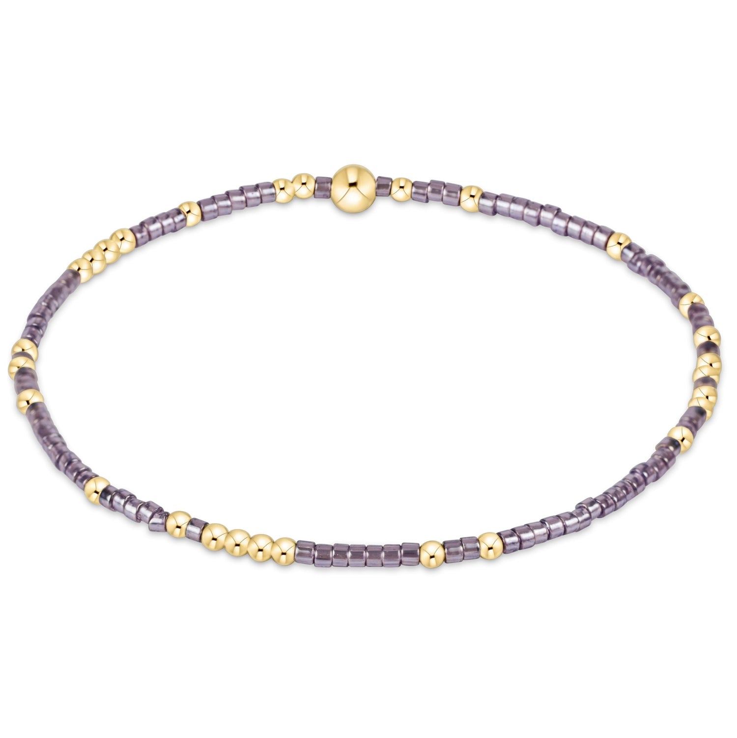 Enewton Beaded Bracelet HopeUnwritten TaupeWithATwist 2mm