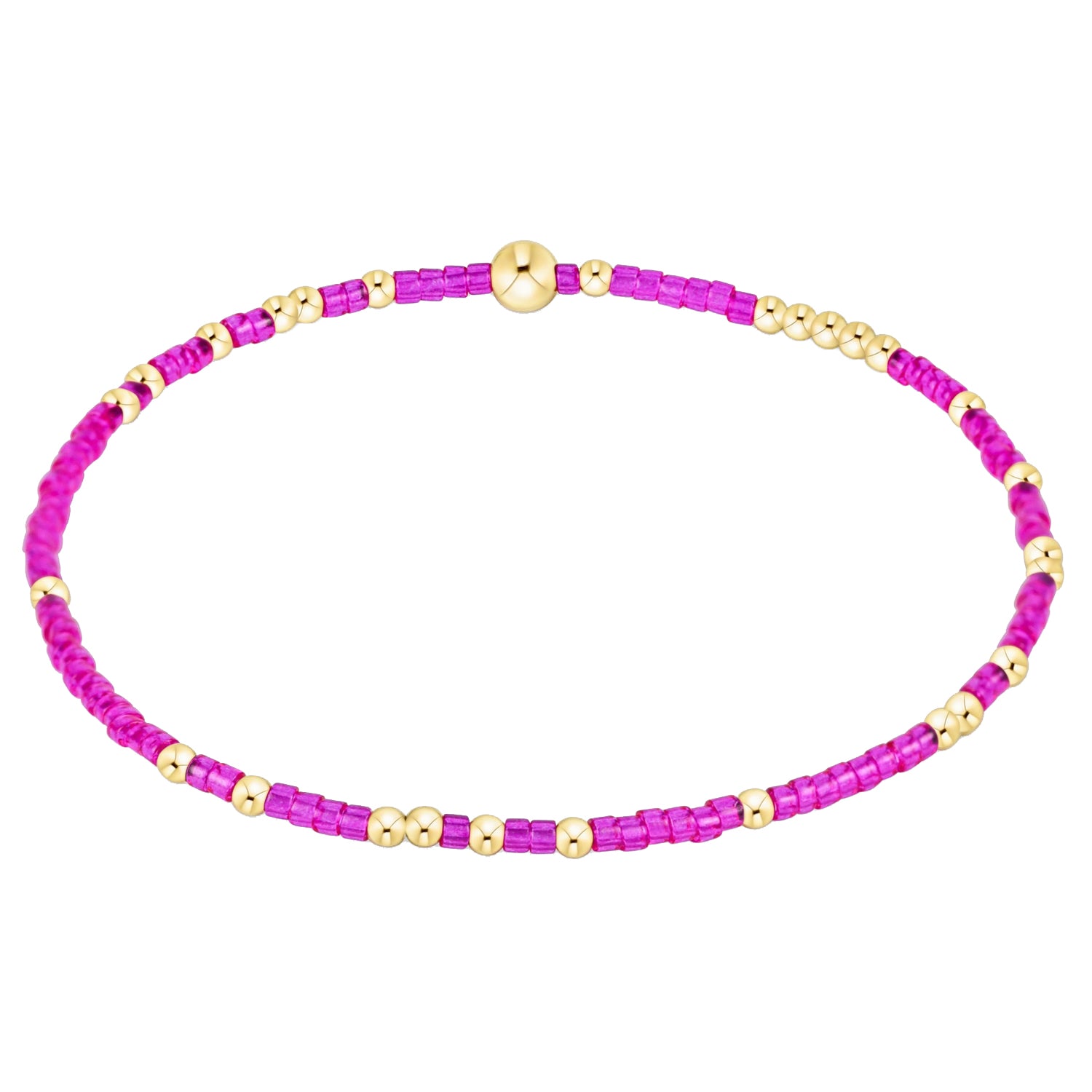 Enewton Beaded Bracelet HopeUnwritten Fuchsia 2mm