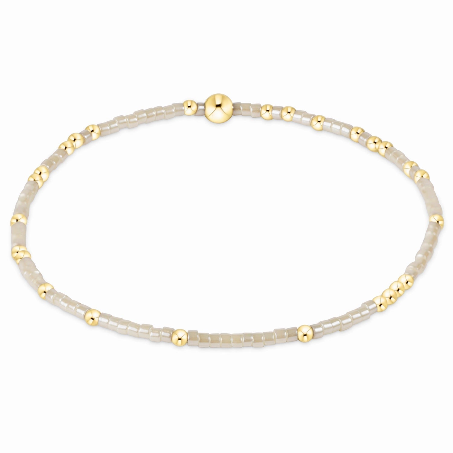 Enewton Beaded Bracelet HopeUnwritten Milkshake 2mm