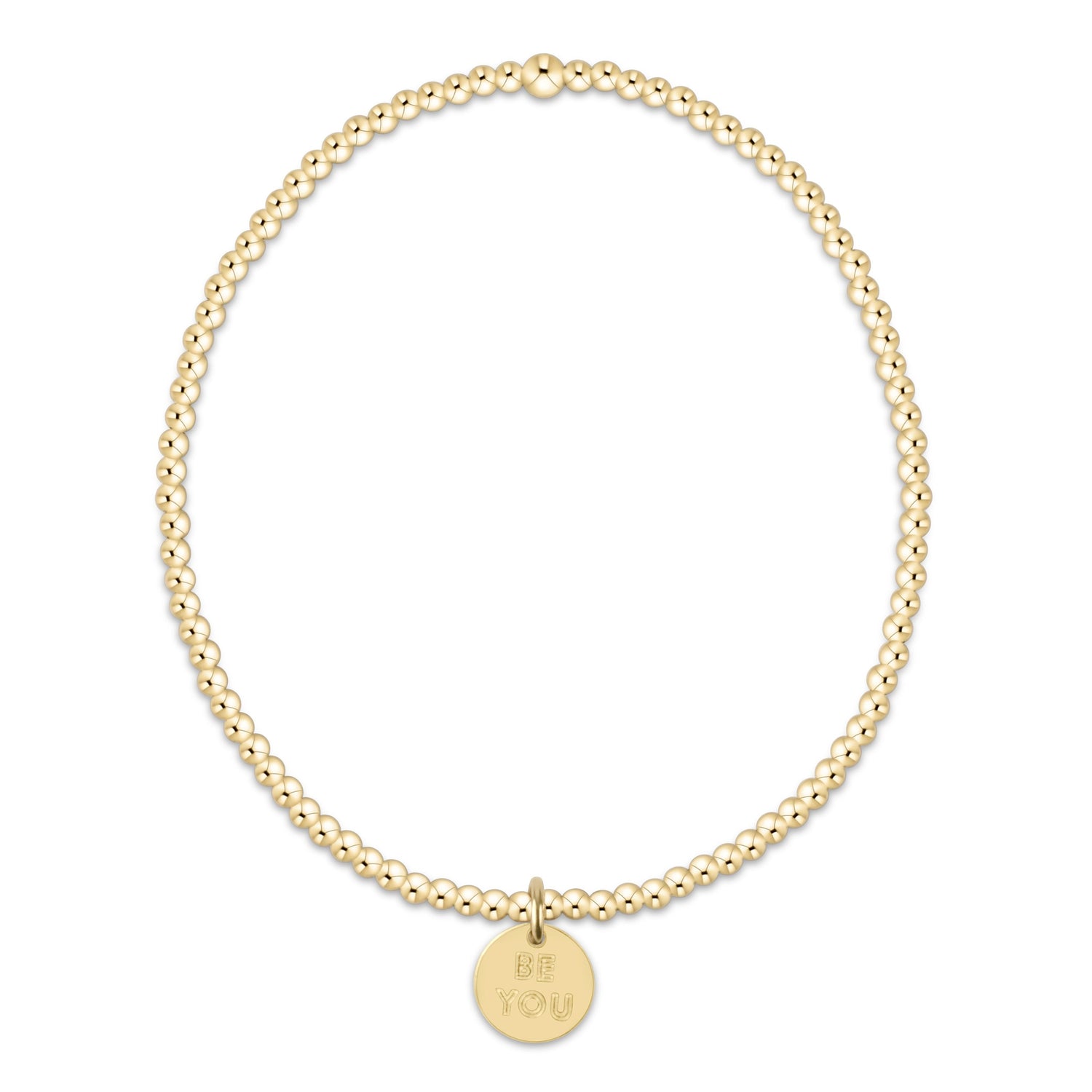 Enewton Beaded Bracelet ClassicGold BeYou 2mm