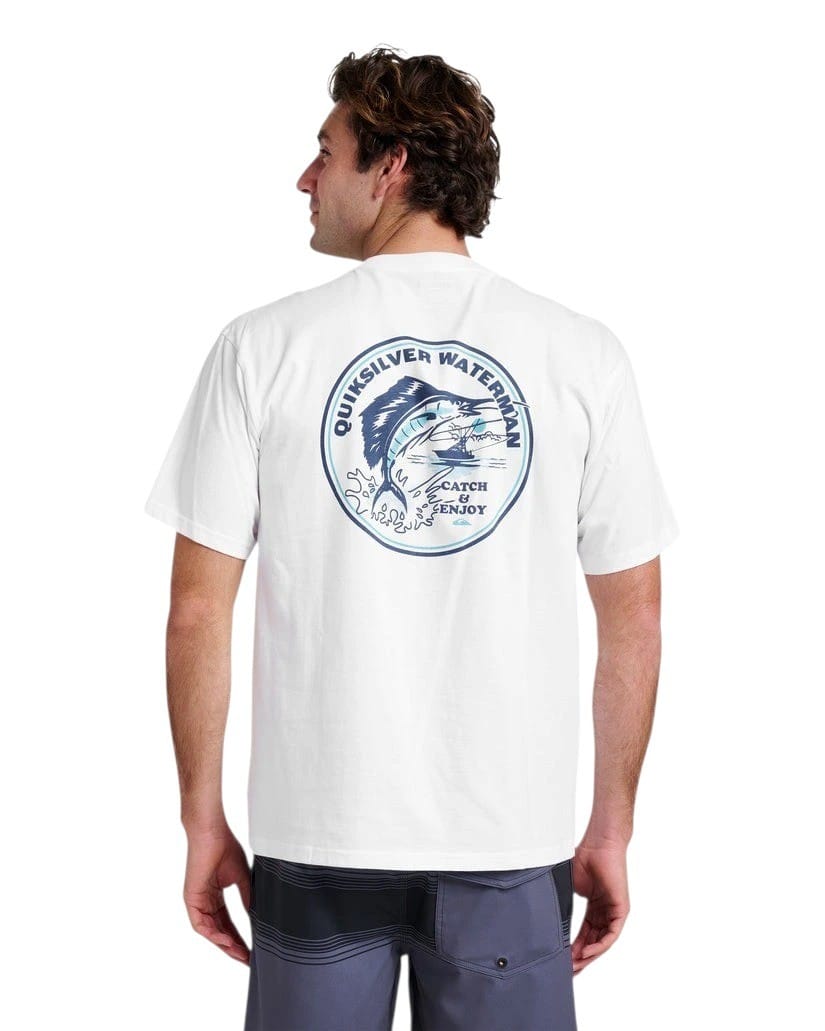 QUIKSILVER CATCH & RELEASE QMT0 WHT-WHITE XL