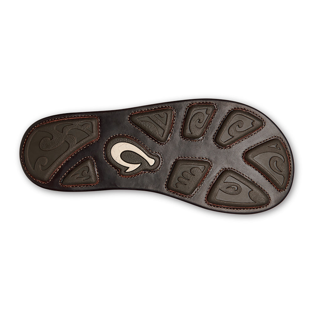 Olukai Hikianalia Mens Sandal 4834-Dark Java-Tan 10
