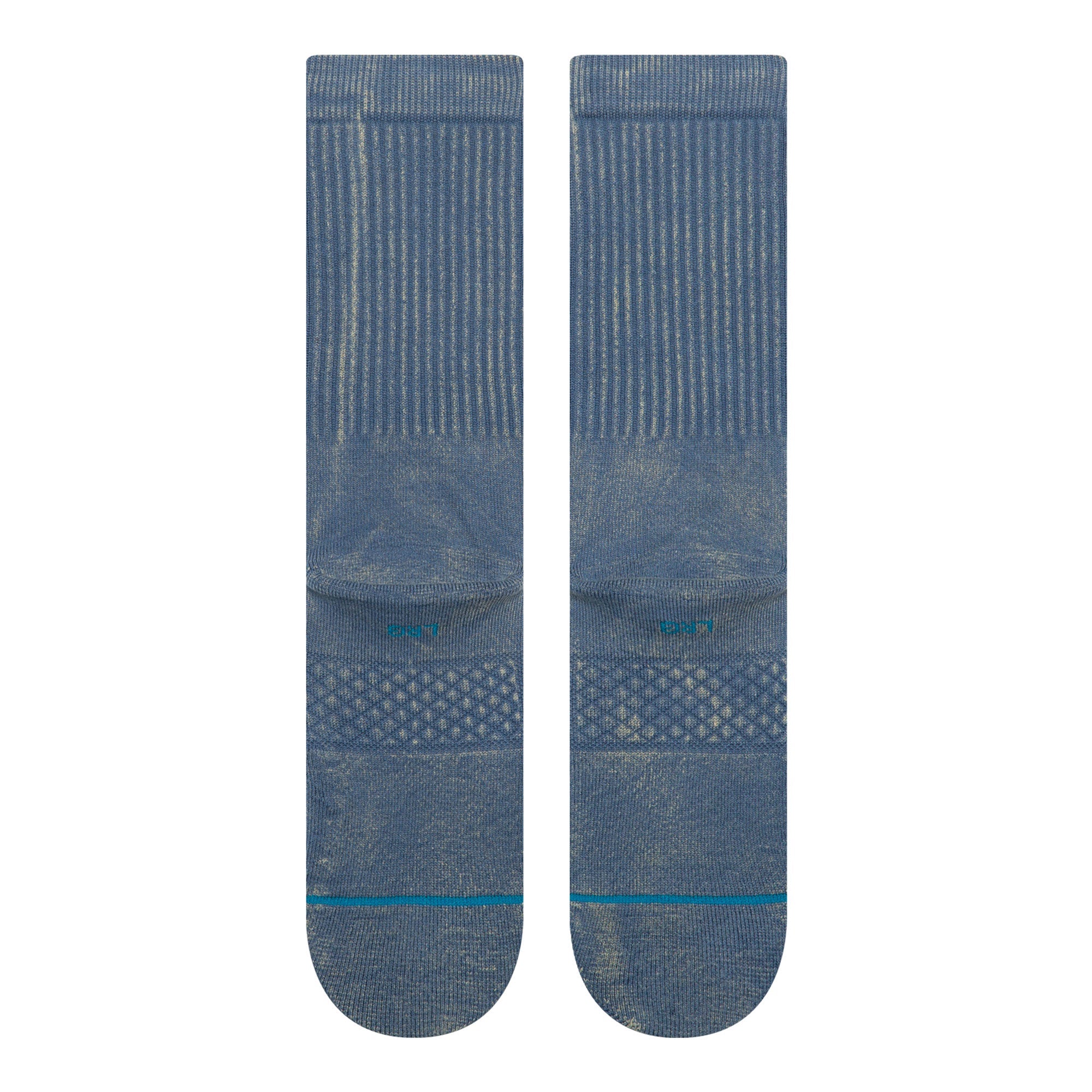 STANCE ICON DYED CREW SBL-SEABLUE L