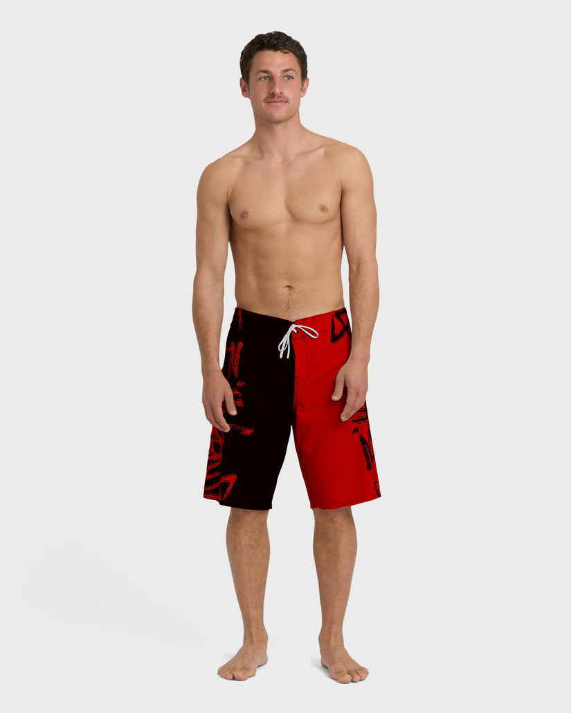 BILLABONG INVERTED PRO RED 34