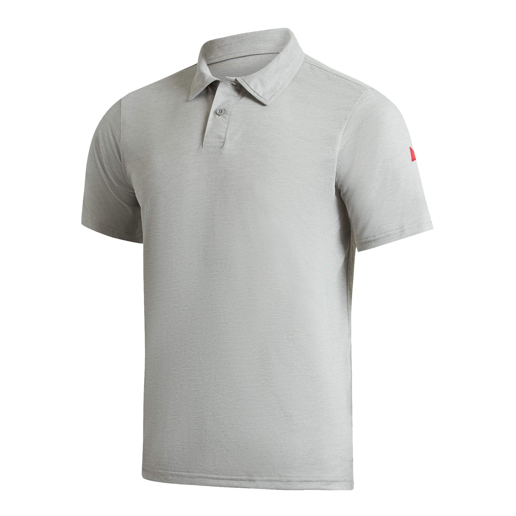 Florence Marine X Collared Short Sleeve Shirt LHG-Light Heather Grey L