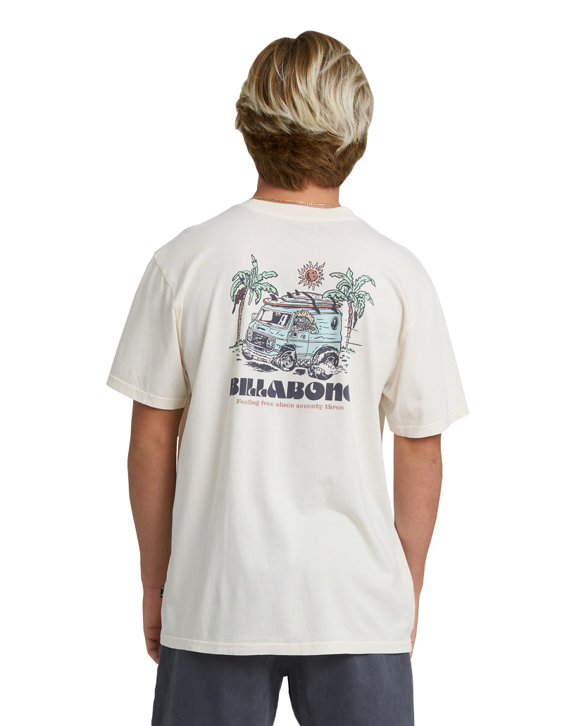 BILLABONG RUSH TO RELAX WW PREMIUM SS OFW-OFF WHITE XL