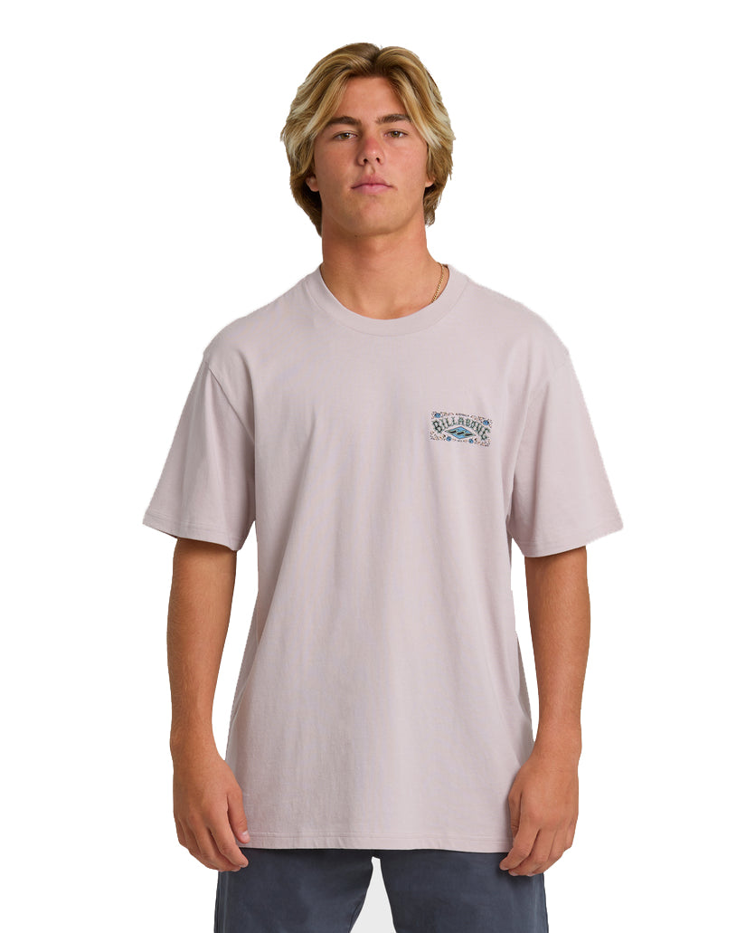 BILLABONG HERITAGE ARCH PREMIUM SS DLE-DUSTY PURPLE S