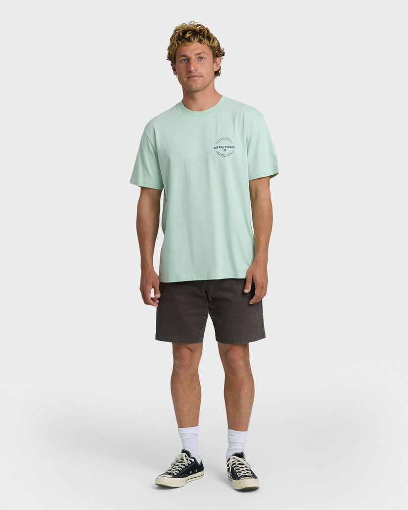 BILLABONG SYMMETRY PREMIUM SS VGR1-VINTAGE GREEN XL