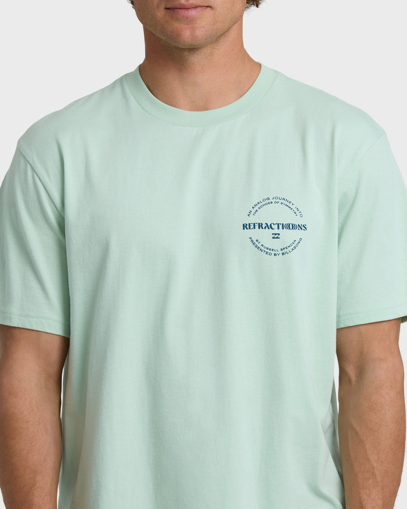 BILLABONG SYMMETRY PREMIUM SS VGR1-VINTAGE GREEN M