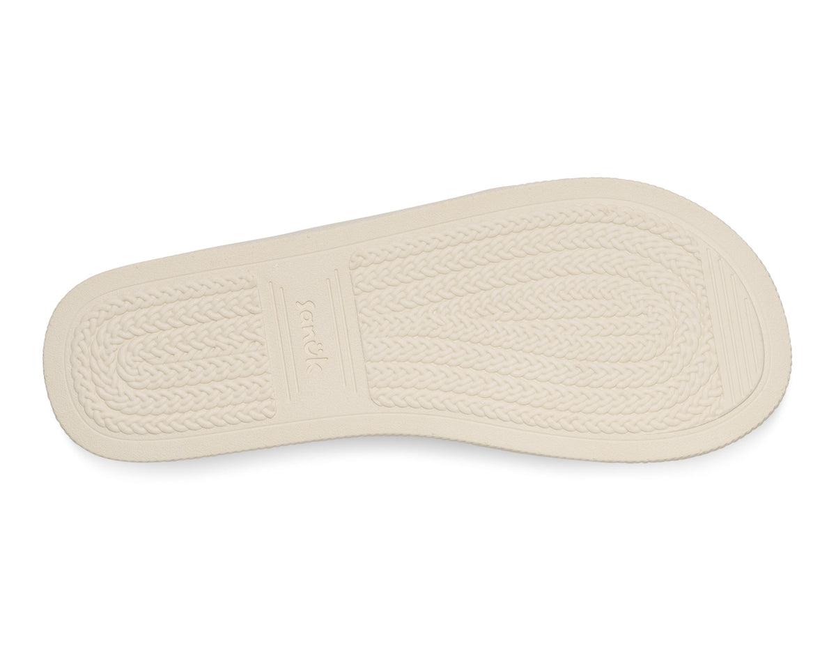 Sanuk Funshine 2 Strap Womens Sandal WHT-White 9