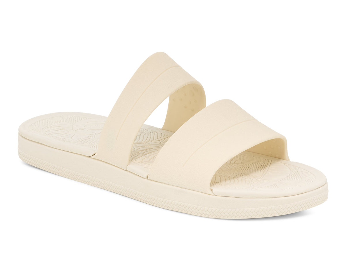 Sanuk Funshine 2 Strap Womens Sandal WHT-White 9