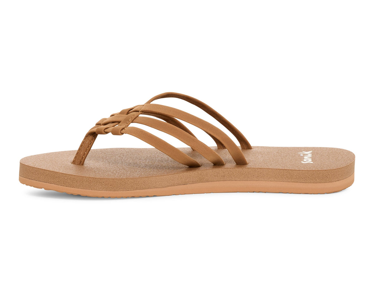 Sanuk Yoga Sandy 2 Womens Sandal TOBR-Tobacco Brown 10