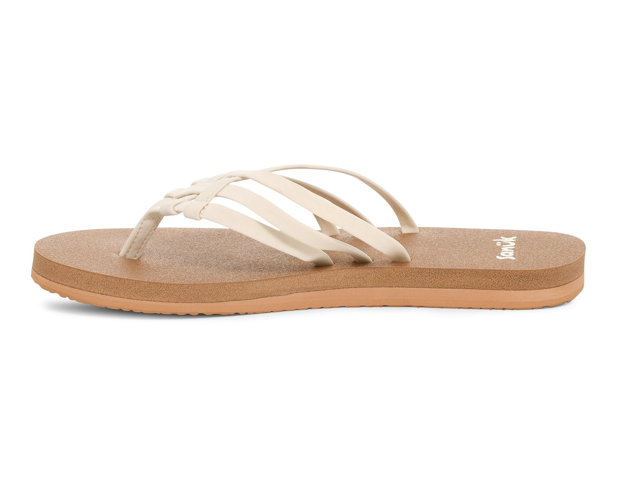 Sanuk Yoga Sandy 2 Womens Sandal TWT-Tan-White 7