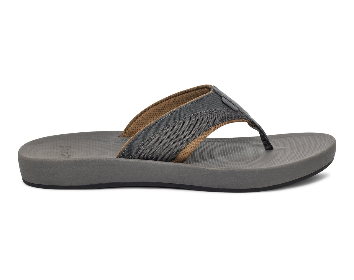 Sanuk Cosmic Seas Mesh Mens Sandal DGRY-Dark Grey 11