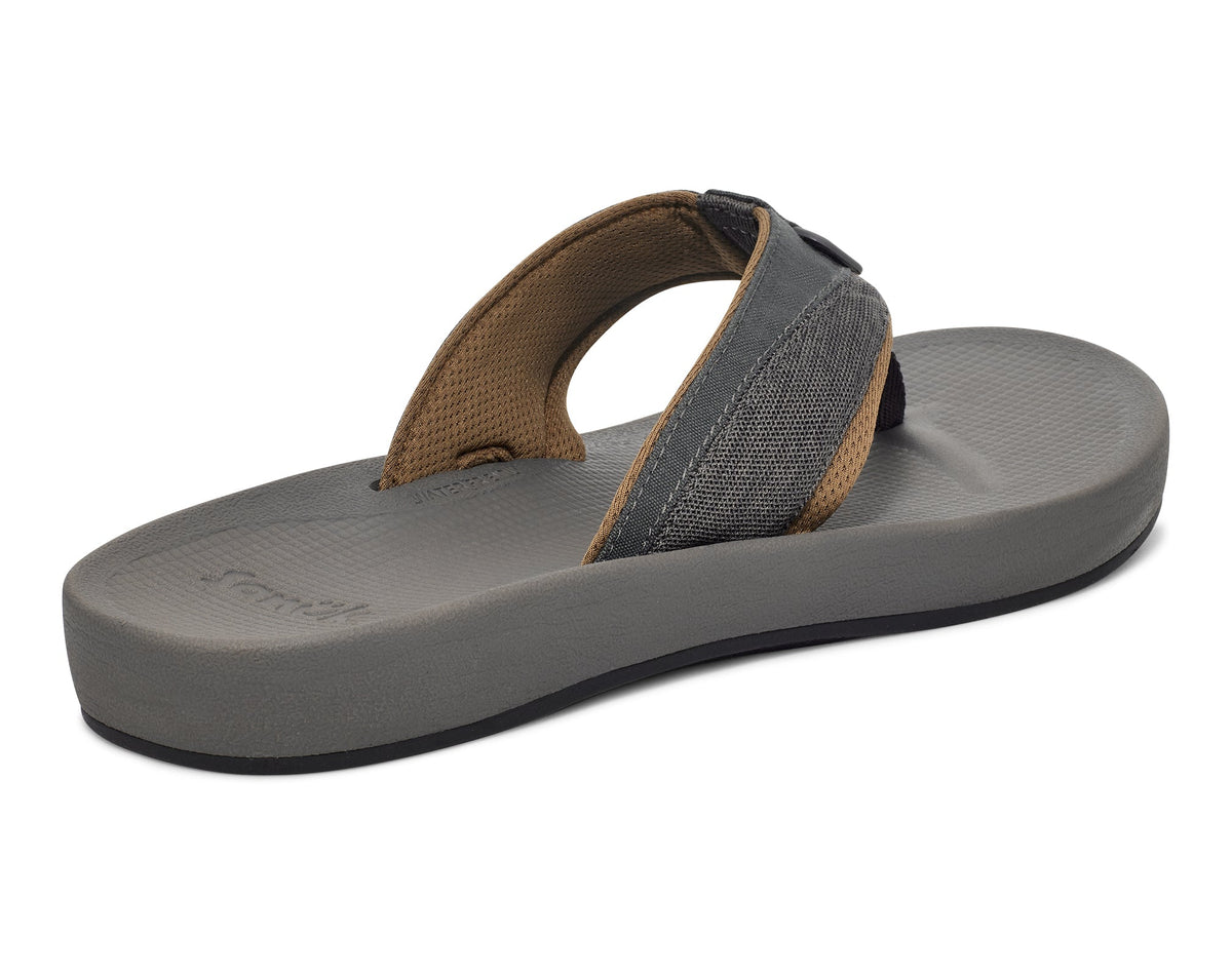 Sanuk Cosmic Seas Mesh Mens Sandal DGRY-Dark Grey 11