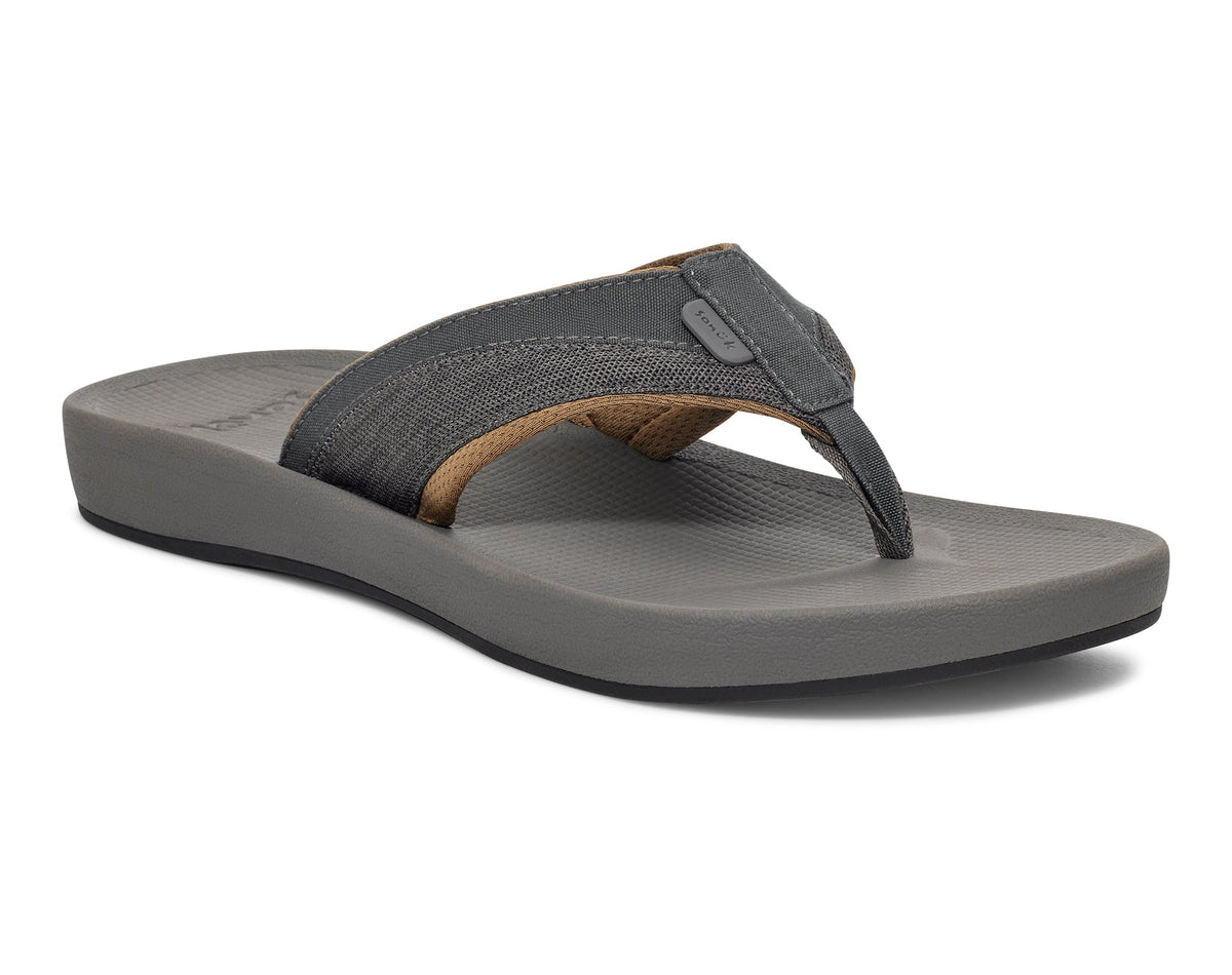 Sanuk Cosmic Seas Mesh Mens Sandal DGRY-Dark Grey 8