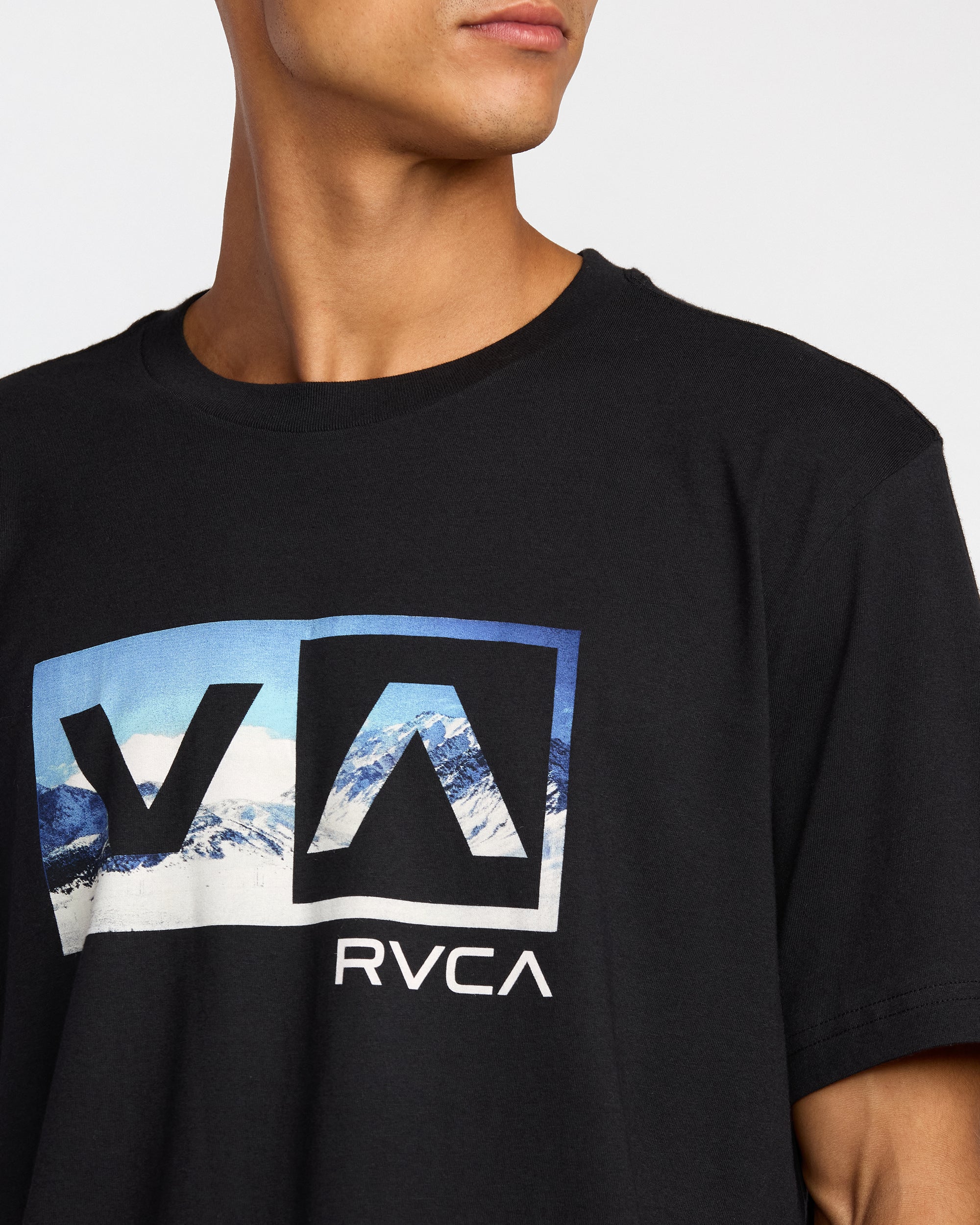 RVCA BALANCE BOX SS BLK-BLACK XXL