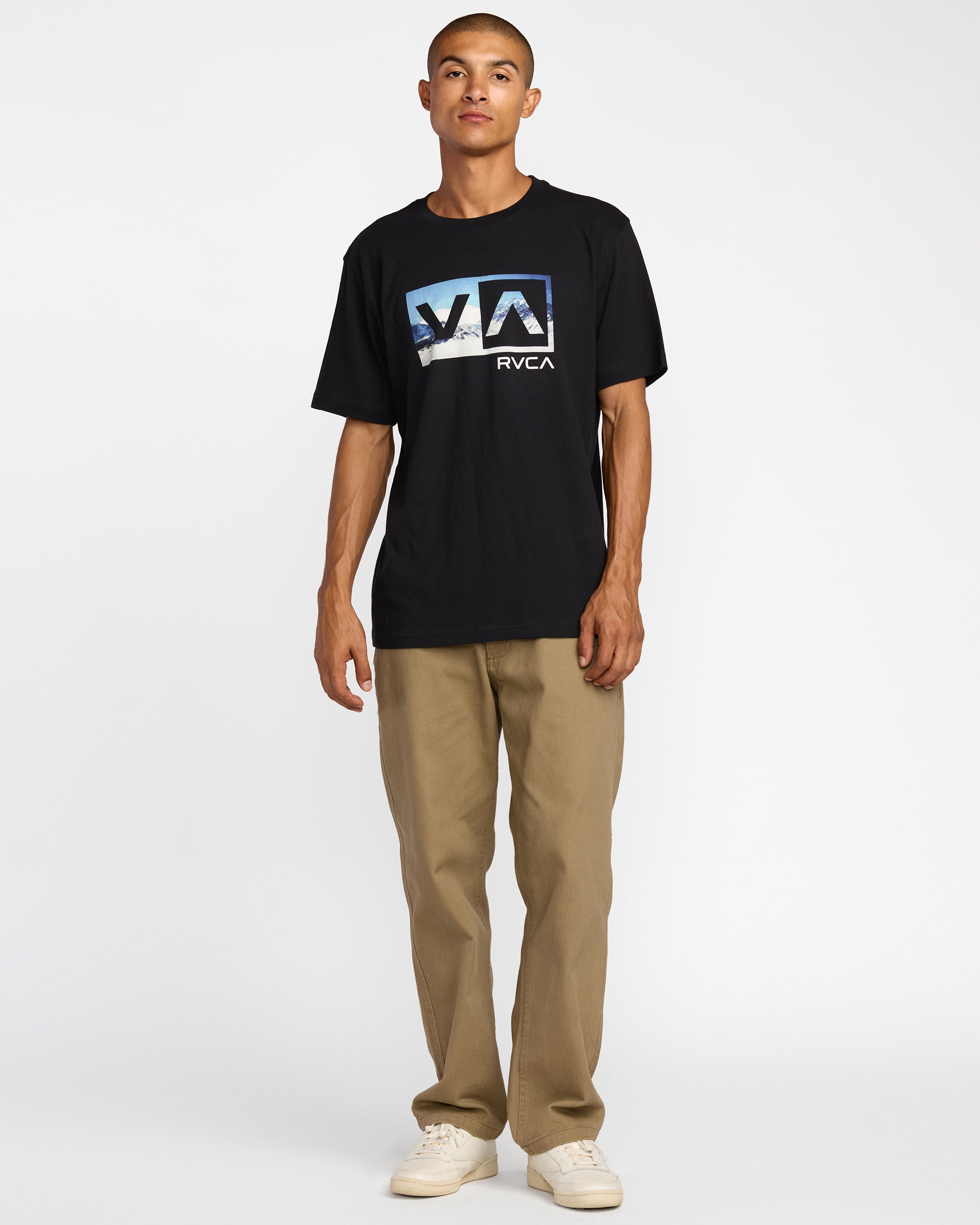 RVCA BALANCE BOX SS BLK-BLACK XL