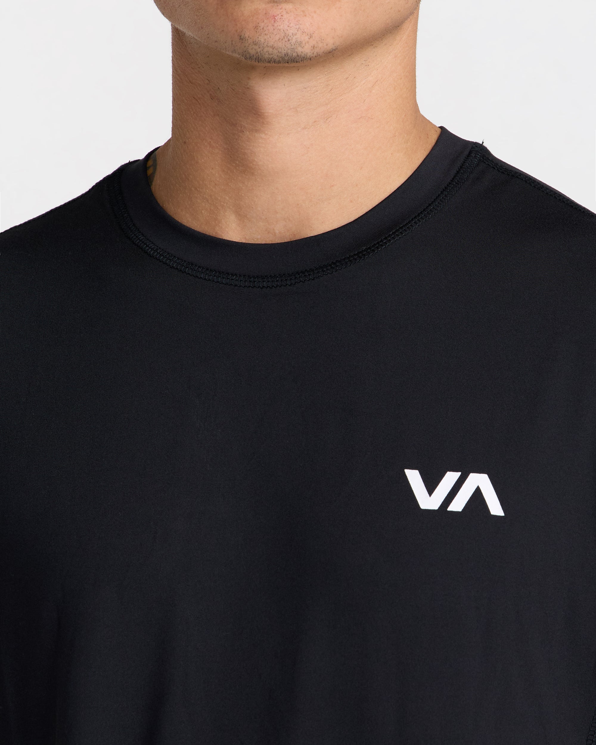 RVCA SPORT VENT SS BLK-BLACK M
