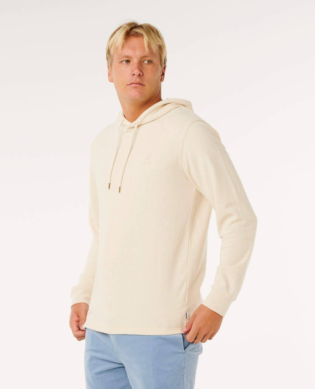 RIP CURL PACIFIC RINSE TEX HOOD 8861 - Vintage White L