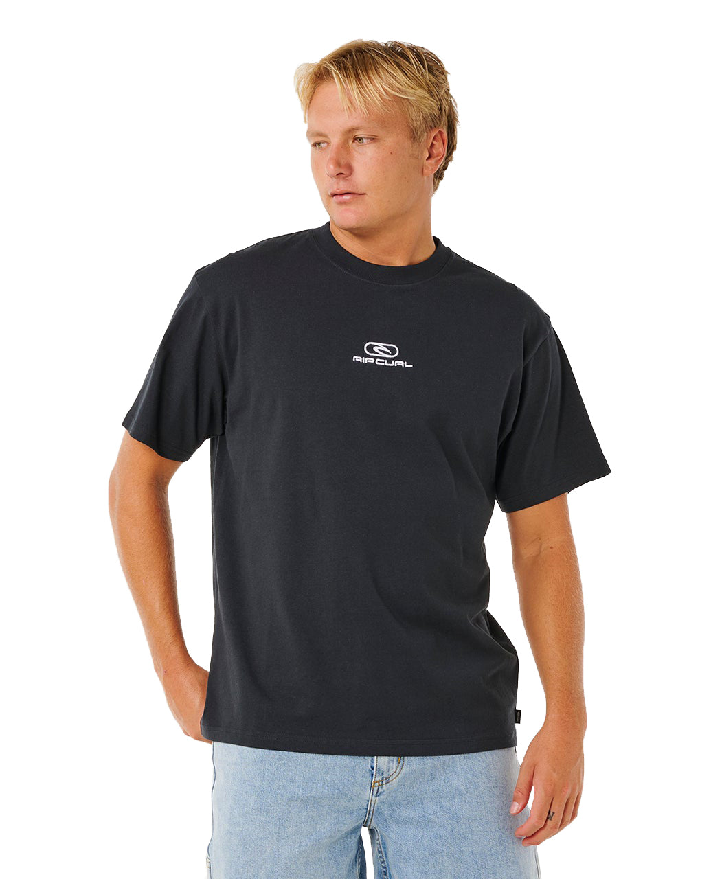 RIP CURL PILL ICON TEE 0090 - Black M