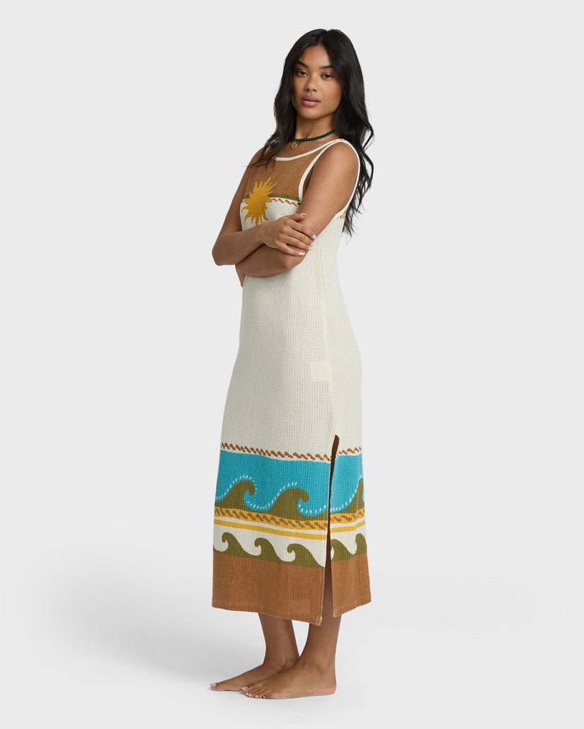 BILLABONG SOLAR BABE MIDI CFF-CARAMEL CAFE M