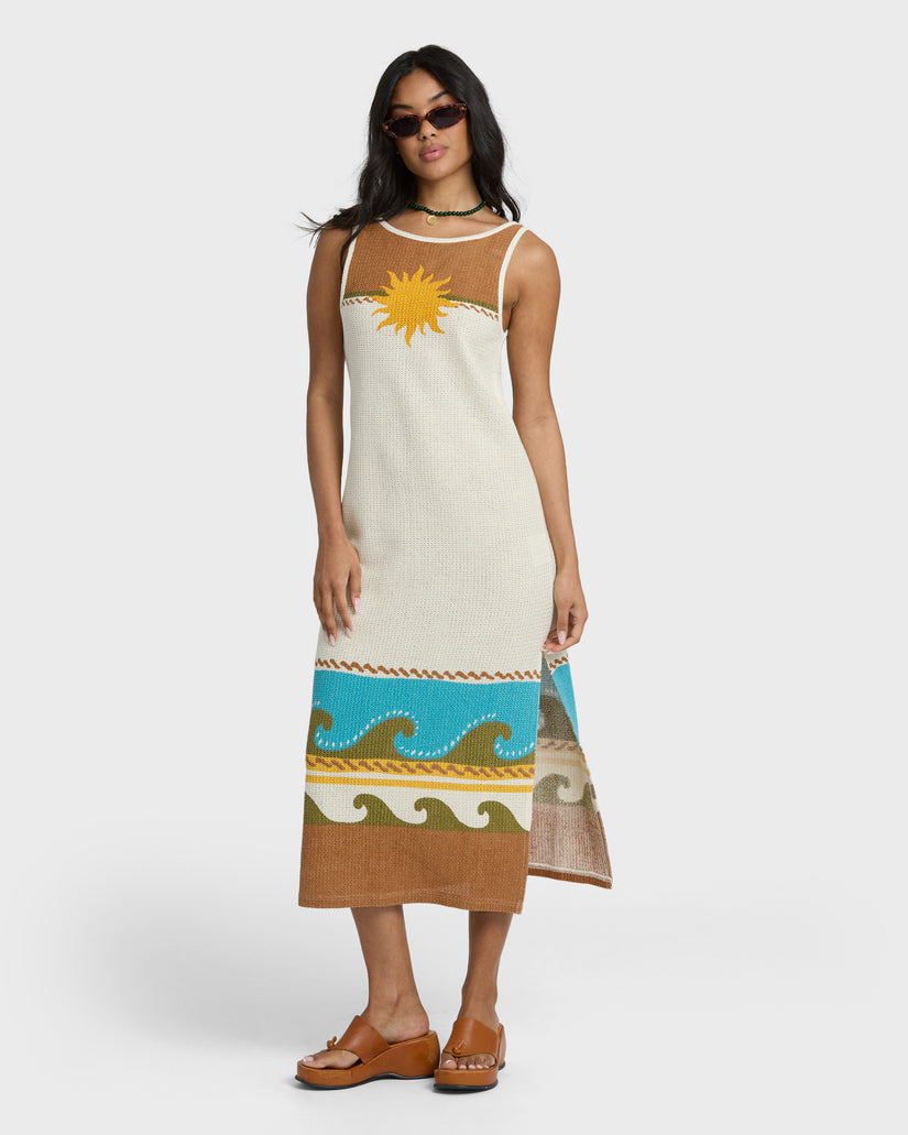 BILLABONG SOLAR BABE MIDI CFF-CARAMEL CAFE XS