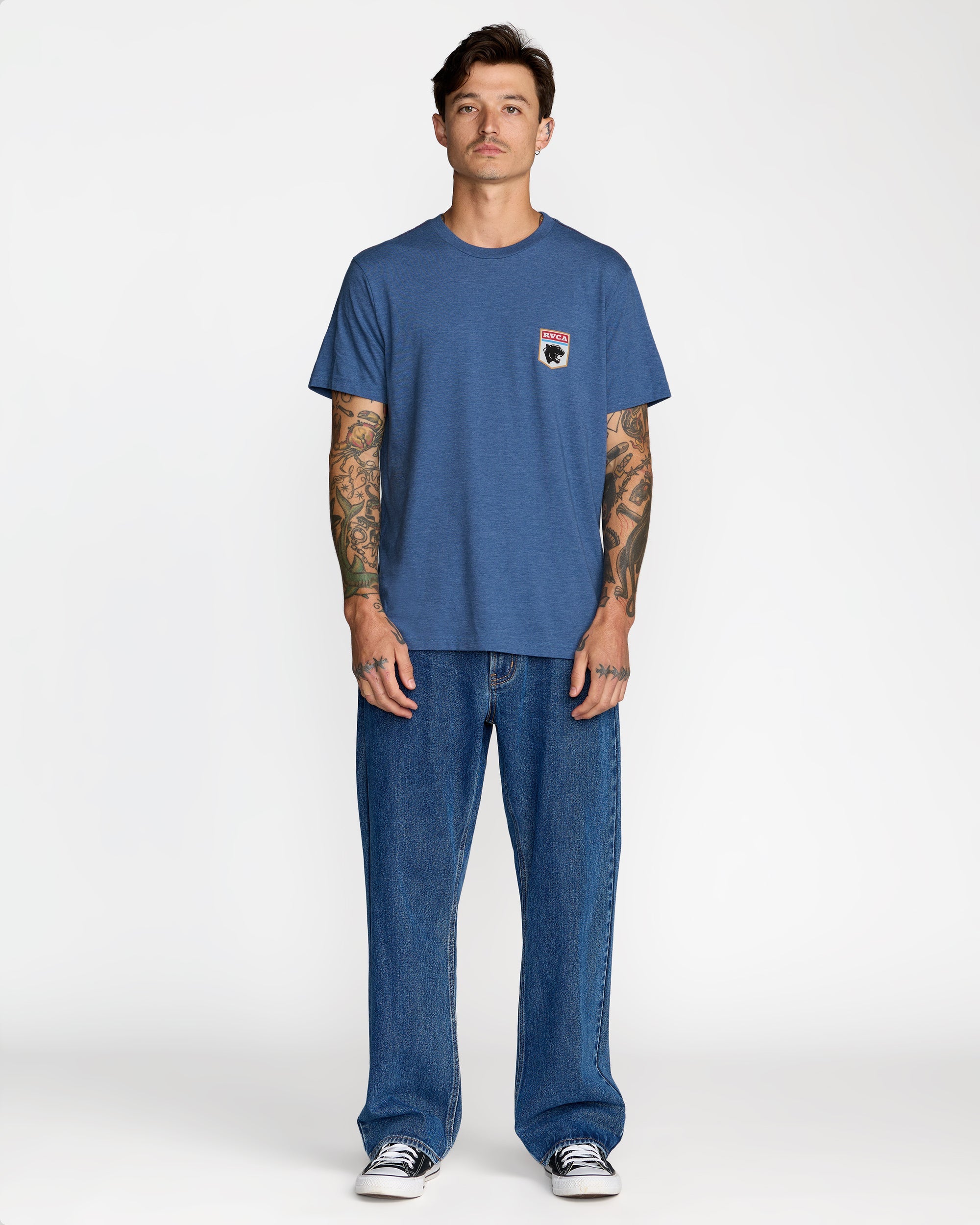 RVCA PANTERO SS IND-INDIGO M