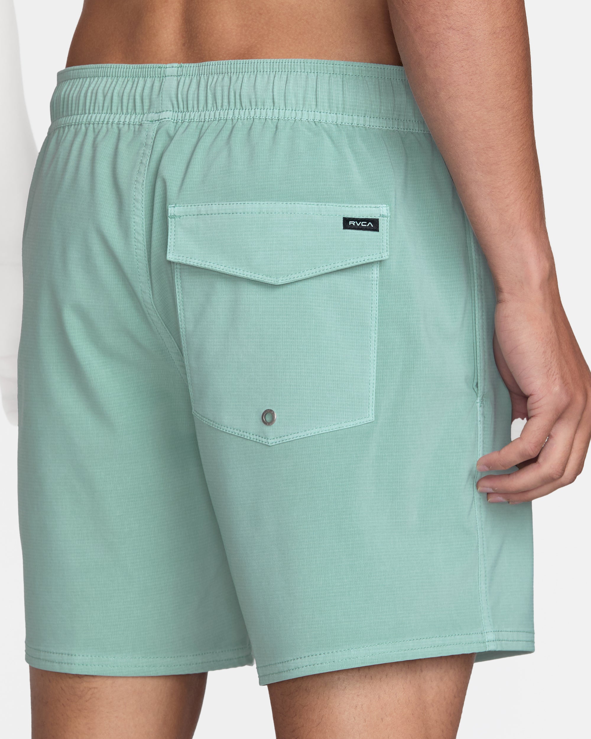 RVCA VA PIGMENT ELASTIC SHORT 16 BHZ-BLUE HAZE L