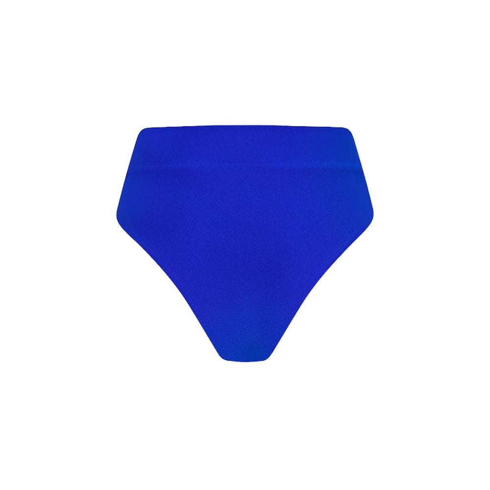 Kulani Kinis High Hip Cheeky Bkini Botom BLUELAGOON M