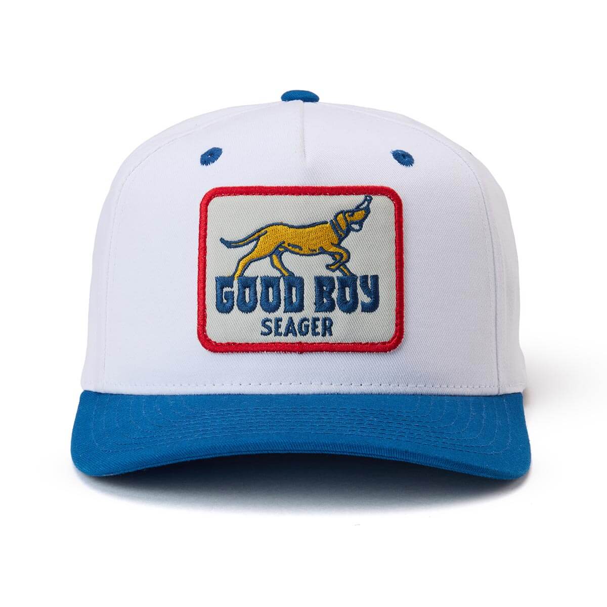 Seager Good Boy Snapback Cream/Blue O/S