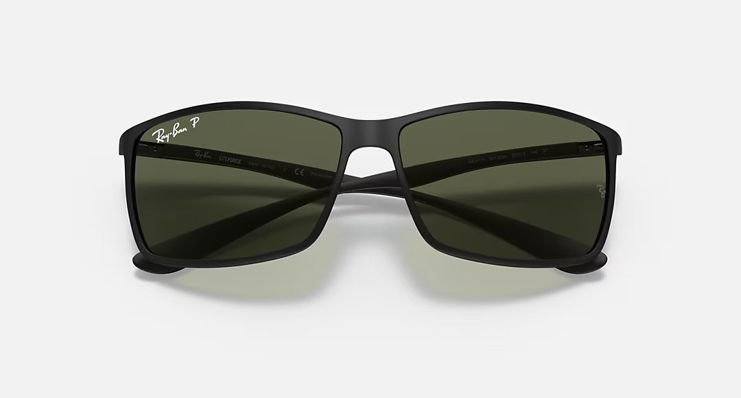 Ray-Ban Liteforce Sunglases MatteBlack Green