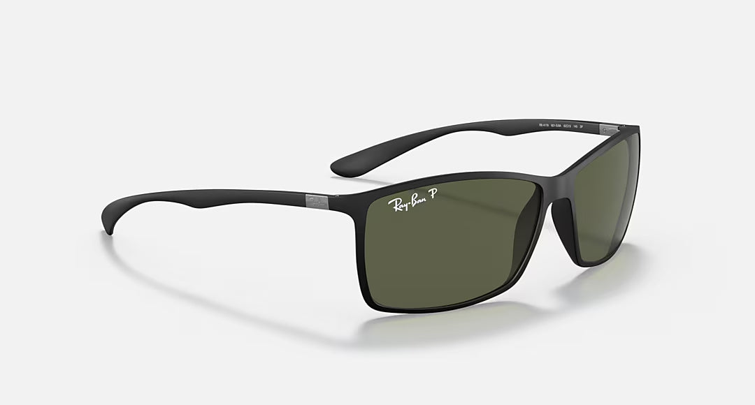 Ray-Ban Liteforce Sunglases MatteBlack Green