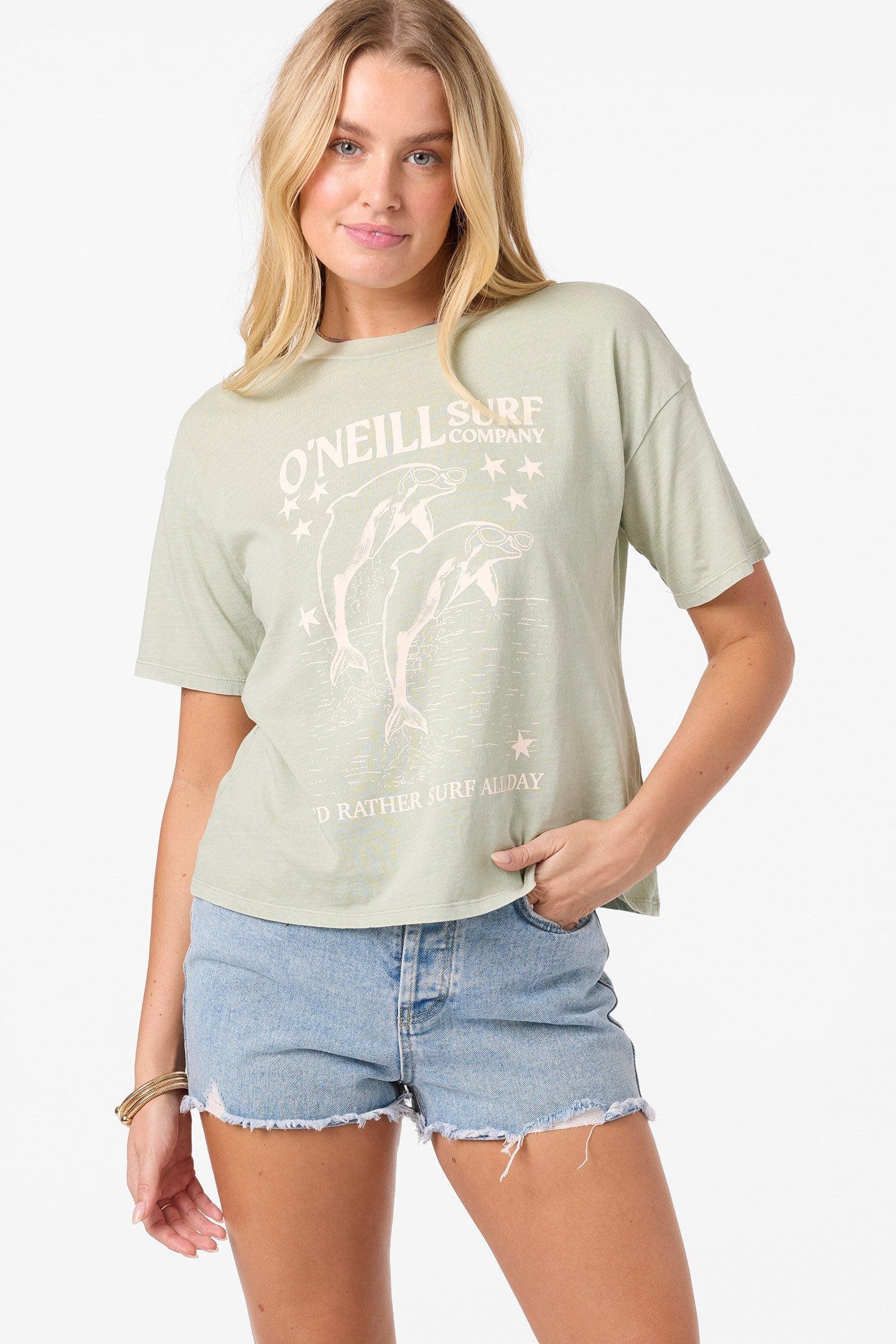 O'NEILL TWINNING EASY TEE DSG-Desert Sage S