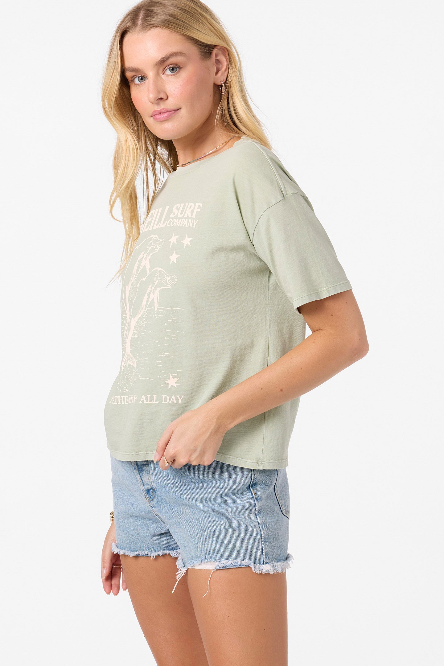 O'NEILL TWINNING EASY TEE DSG-Desert Sage S