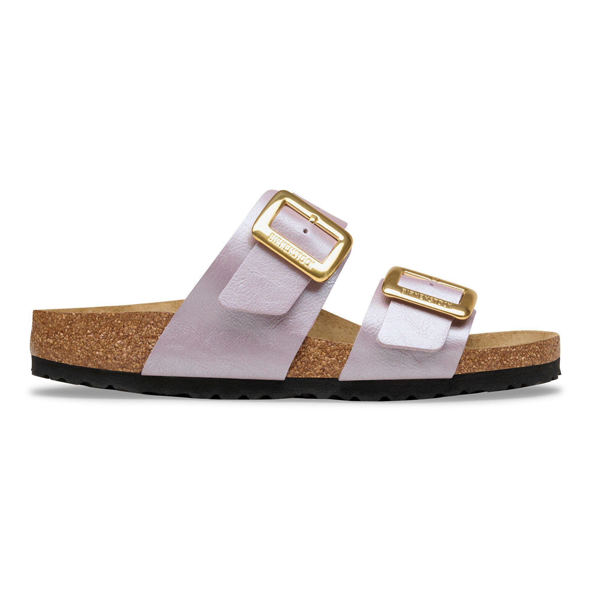 Birkenstock Sydney Luxe Buckle Womens Sandal Birko-Flor-Graceful Orchid 7