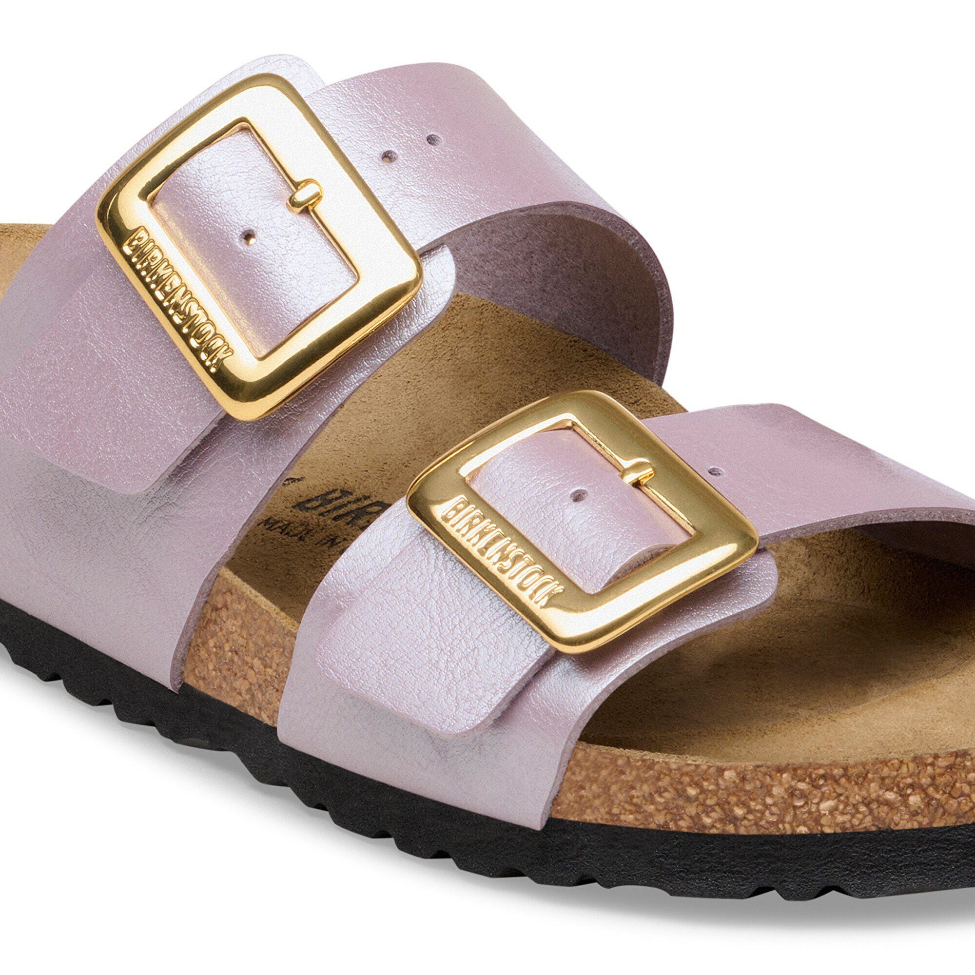 Birkenstock Sydney Luxe Buckle Womens Sandal Birko-Flor-Graceful Orchid 5