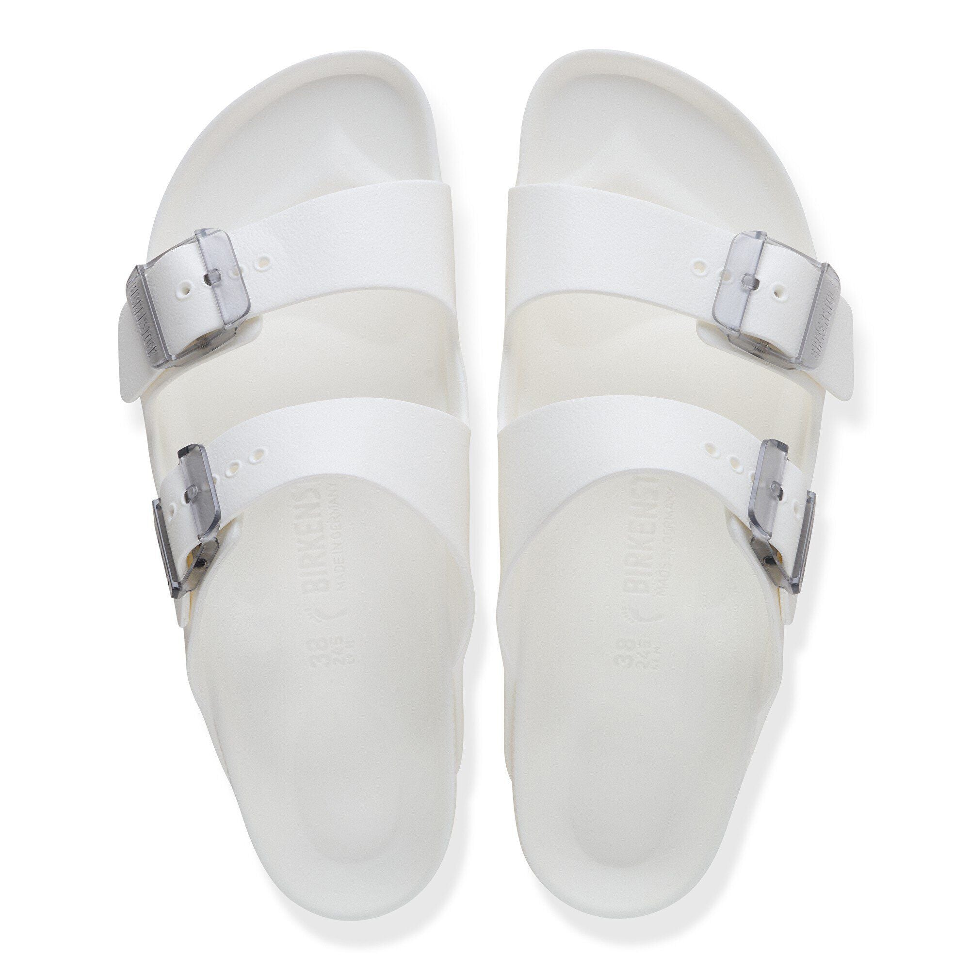 Birkenstock Arizona Stealth Buckle Active EVA Womens Sandal White 9