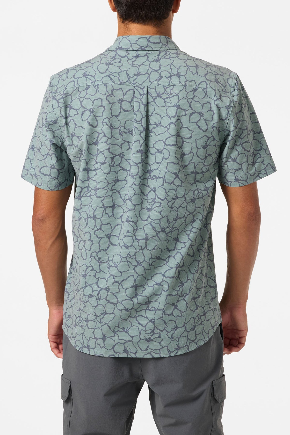 O'NEILL UPF SLUB RELAXED SS WVN SHIRT DSH XXL