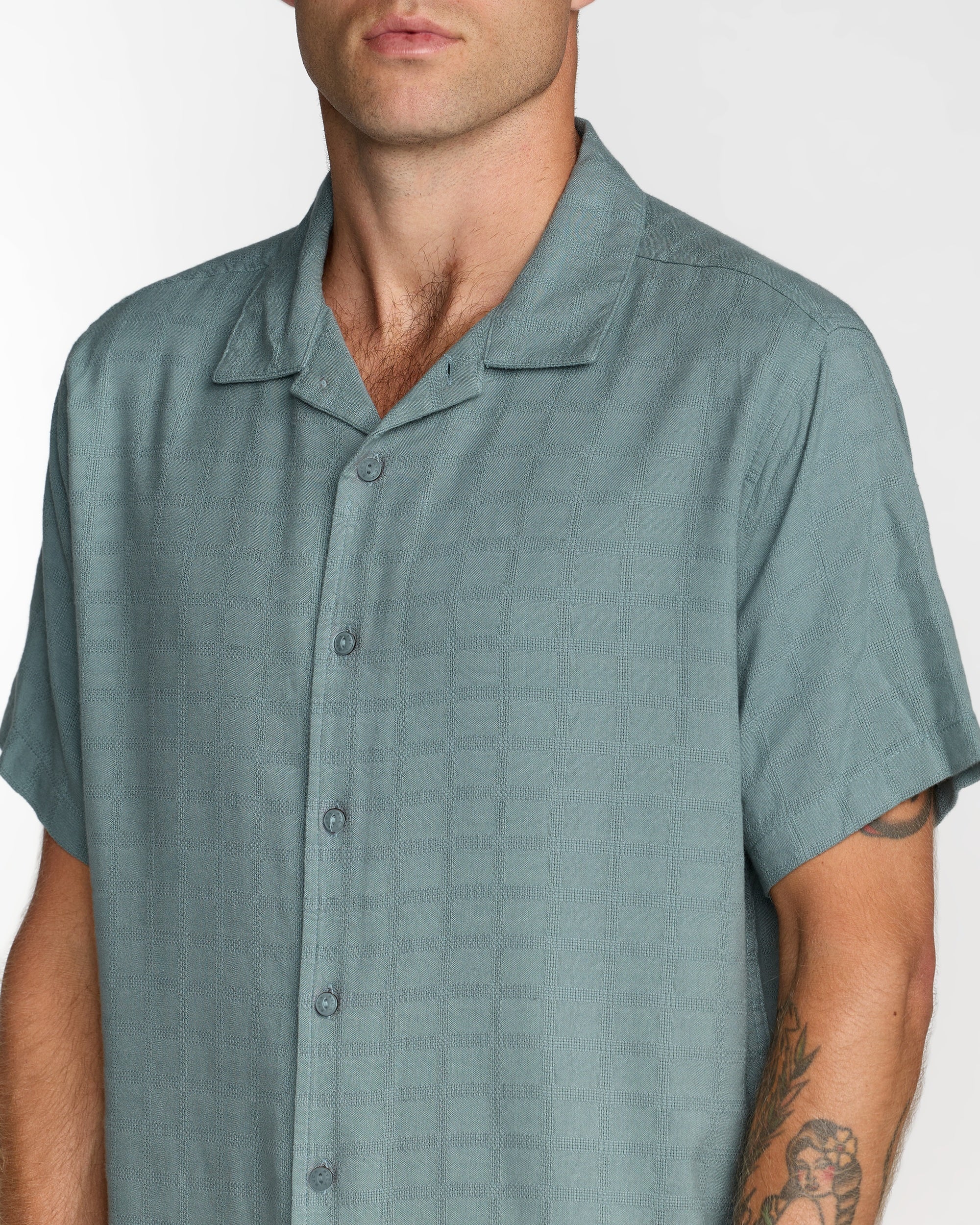 RVCA VACANCY SS PALE MAUVE LED S