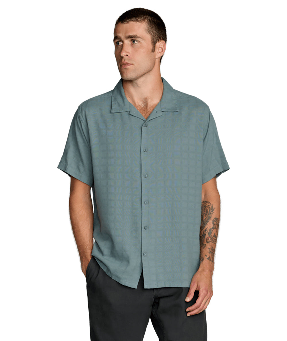 RVCA VACANCY SS PALE MAUVE LED L