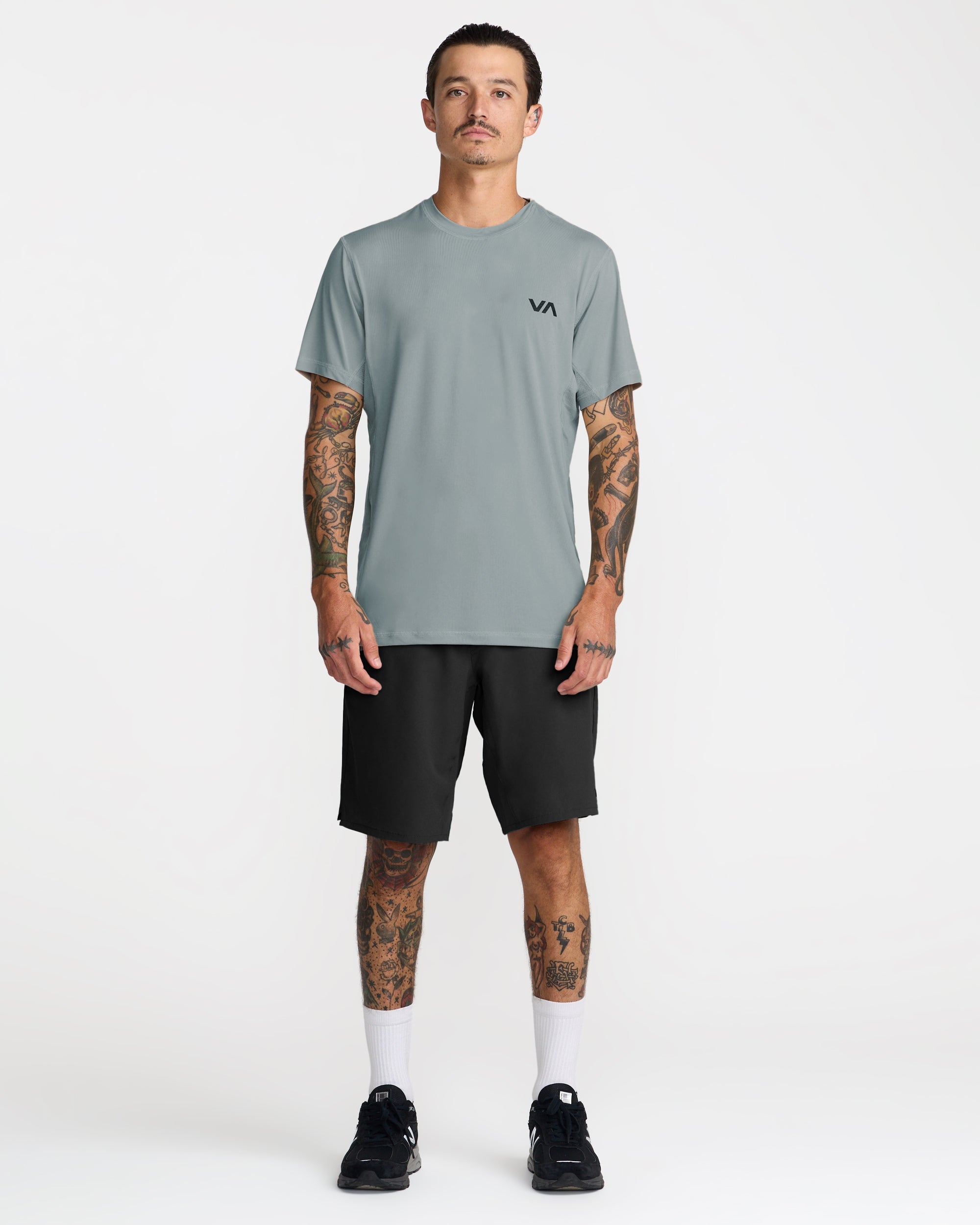 RVCA SPORT VENT SS LED M