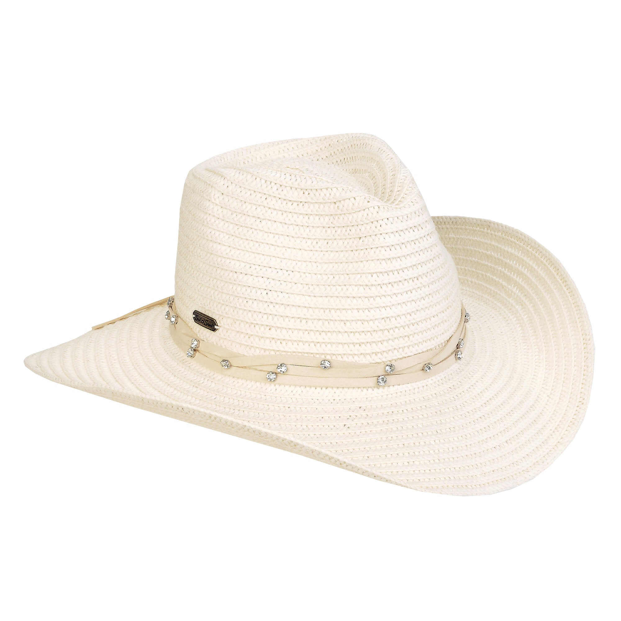 Sun N Sand Western Hat Mix IVORY 3.5
