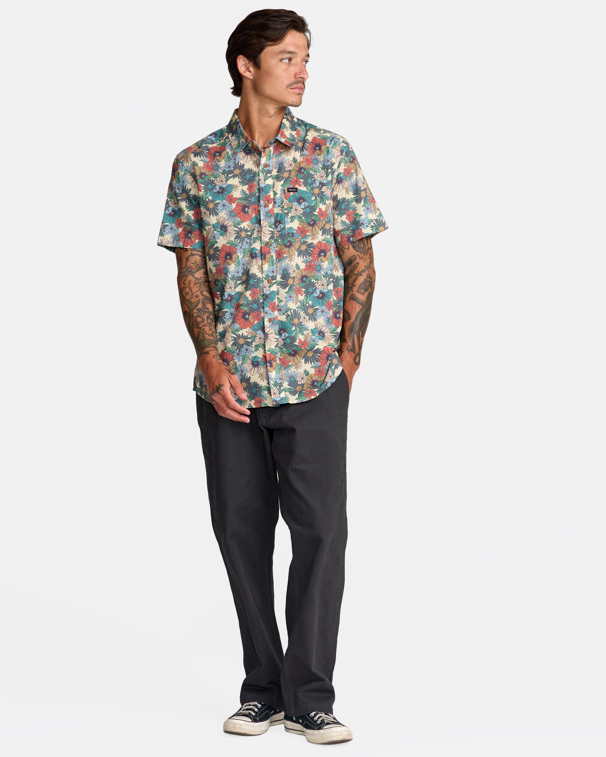 RVCA BOTANICAL SS CER-CERAMIC XL