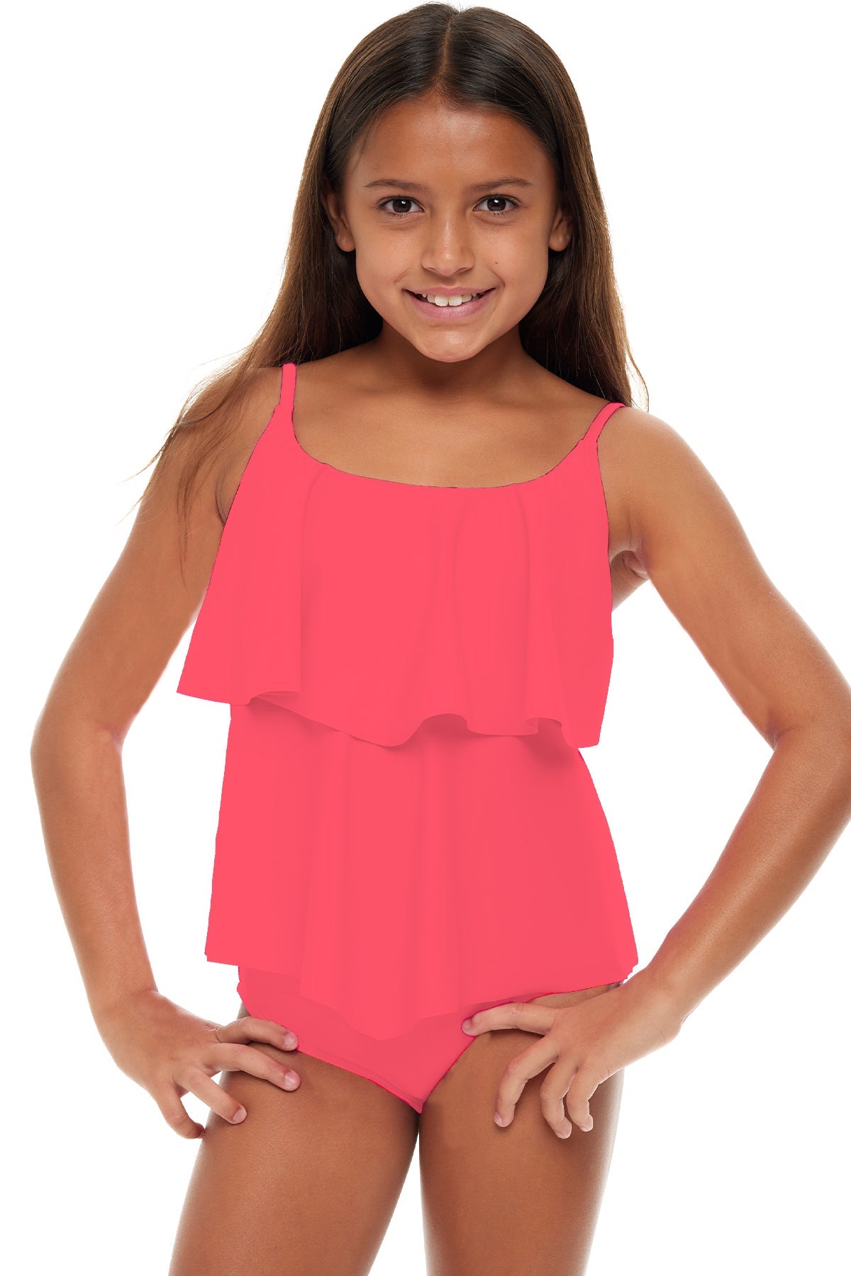 H2OH Beach Babe Flounce Tankini Set