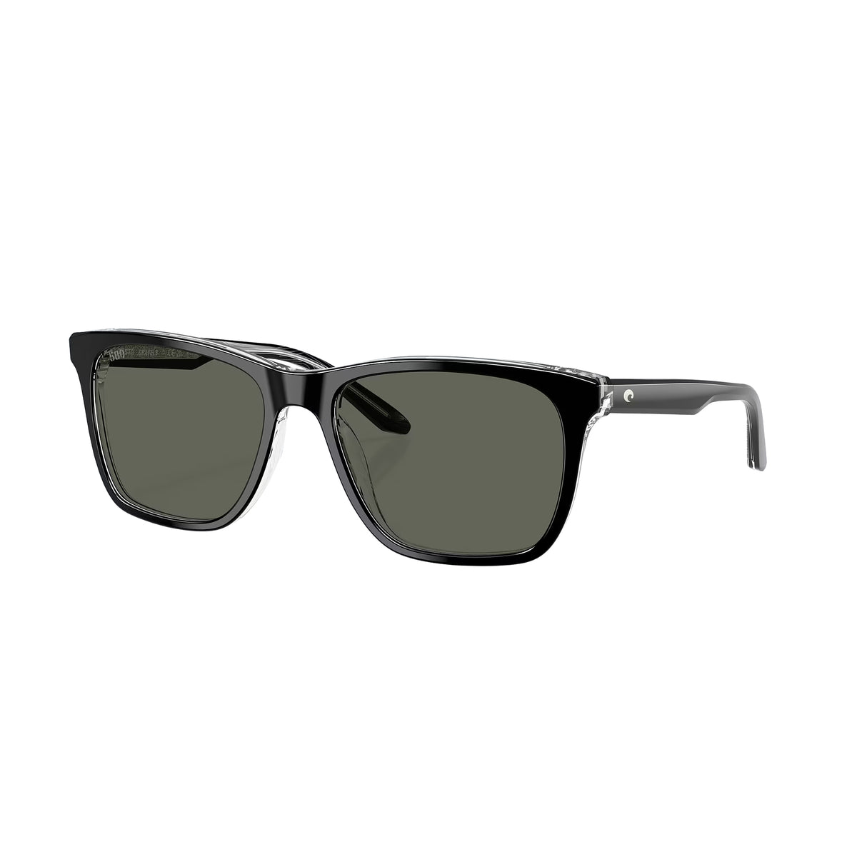 Costa Del Mar Gravels Polarized Sunglasses Black Gray 580G