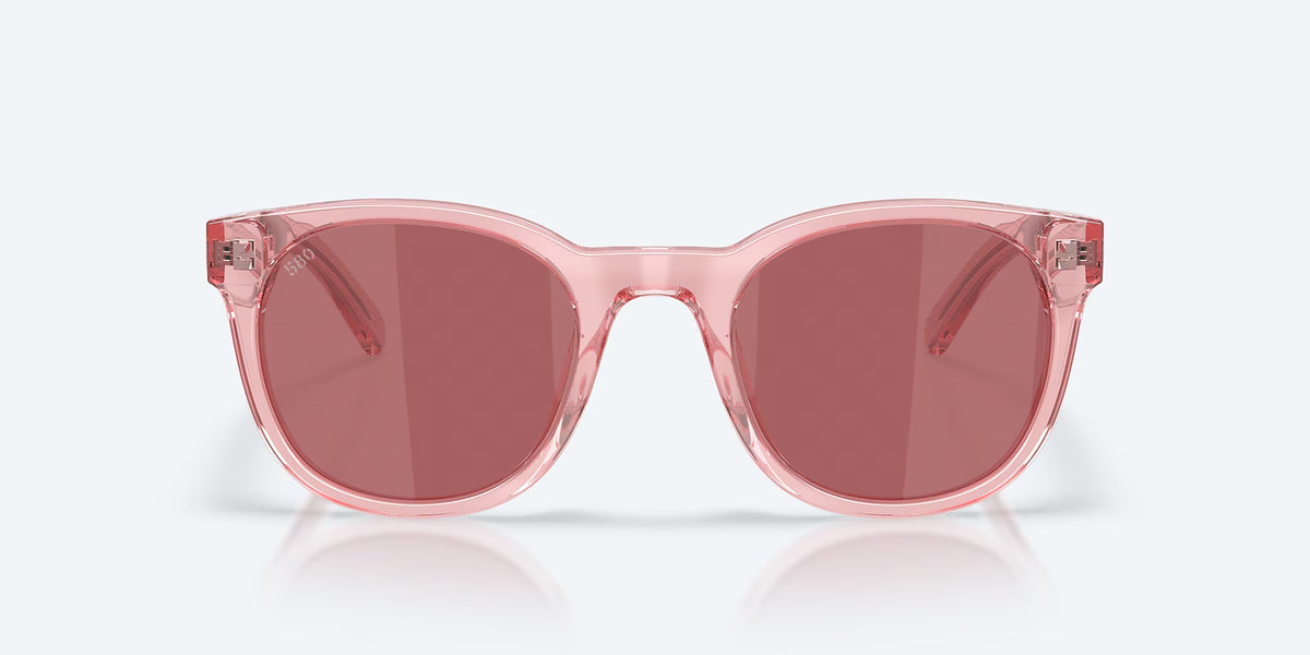 Costa Del Mar Middles Polarized Sunglasses SunsetBlush Rose 580G