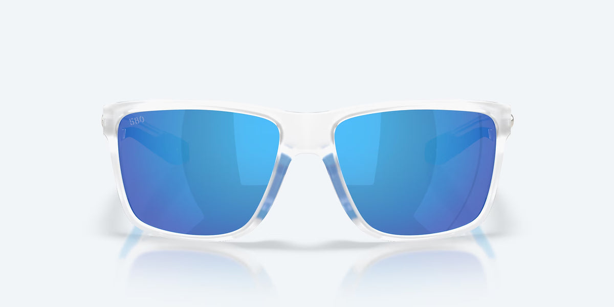Costa Del Mar Broadbill II Polarized Sunglasses MatteClear BlueMirror 580G