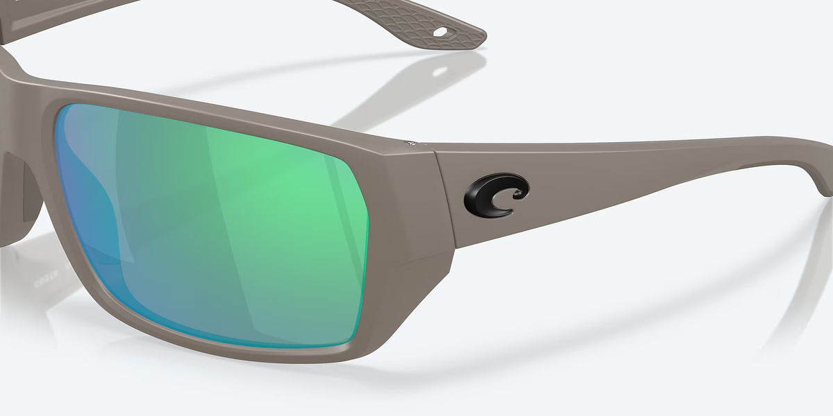 Costa Del Mar Tailfin Polarized Sunglasses MatteOliveShale GreenMirror 580G